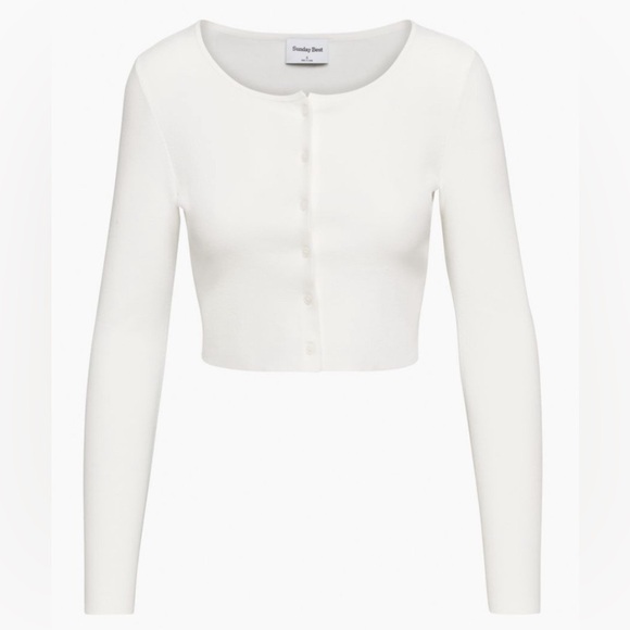 Aritzia Izzy Cardigan - Sunday Best - Picture 3 of 7